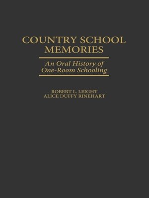 cover image of Country School Memories